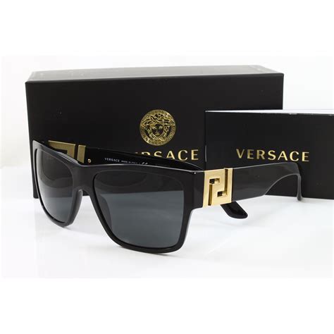 black Versace sunglasses